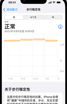 逊克iPhone手机维修如何在iPhone开启'步行稳定性通知'