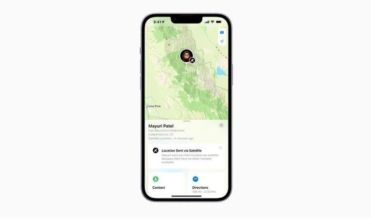 逊克苹果14维修分享iPhone14系列中 FindMy功能通过卫星分享位置方法教程 