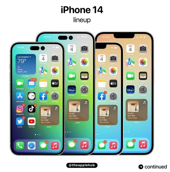 逊克苹果14维修分享iPhone 14全家福 