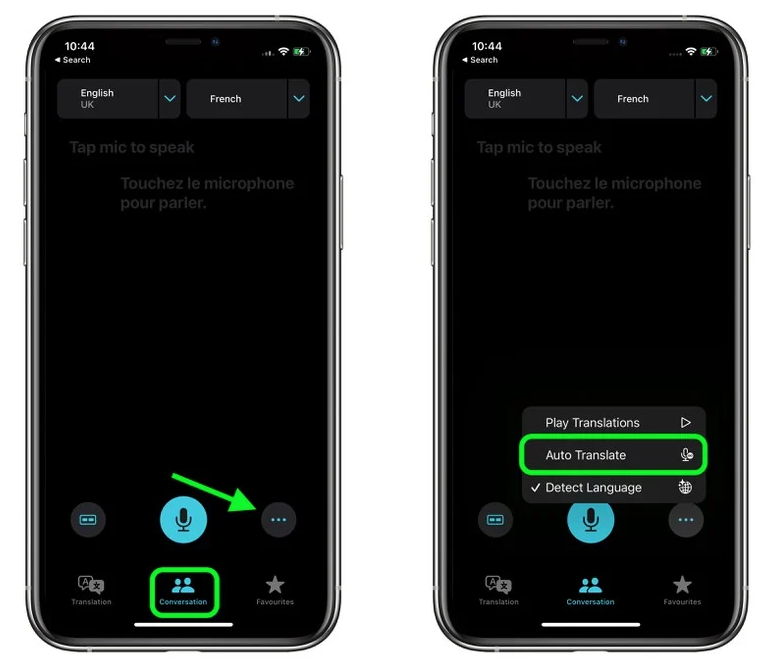 逊克苹果手机维修分享iOS 15 “翻译” App 新改进 
