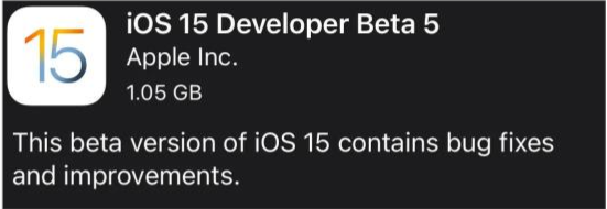 逊克苹果手机维修分享如何升级到iOS15.0 beta5 